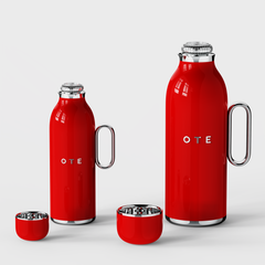 Thermal Coffee Carafe 52oz/1.5L(21oz / 0.6L) - 12 Hours Hot Beverage Dispenser, Insulated Stainless Steel Carafe for Hot Liquids, Coffee Carafes For Keeping Hot Coffee Dispenser for Parties -Large Tea Carafe Flask