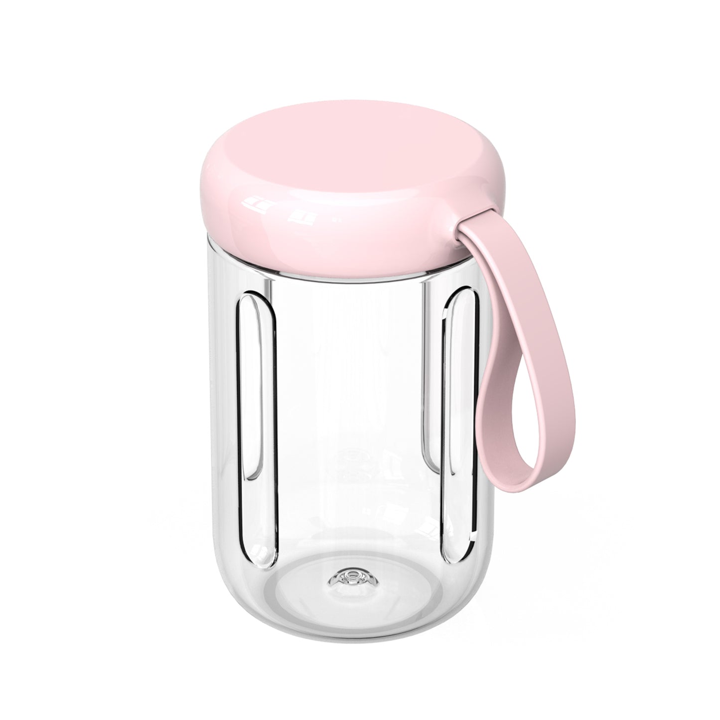 OTE 400ML Blender Mug, spremljajoč pokal z visoko borosilikate steklene tumbler pokale