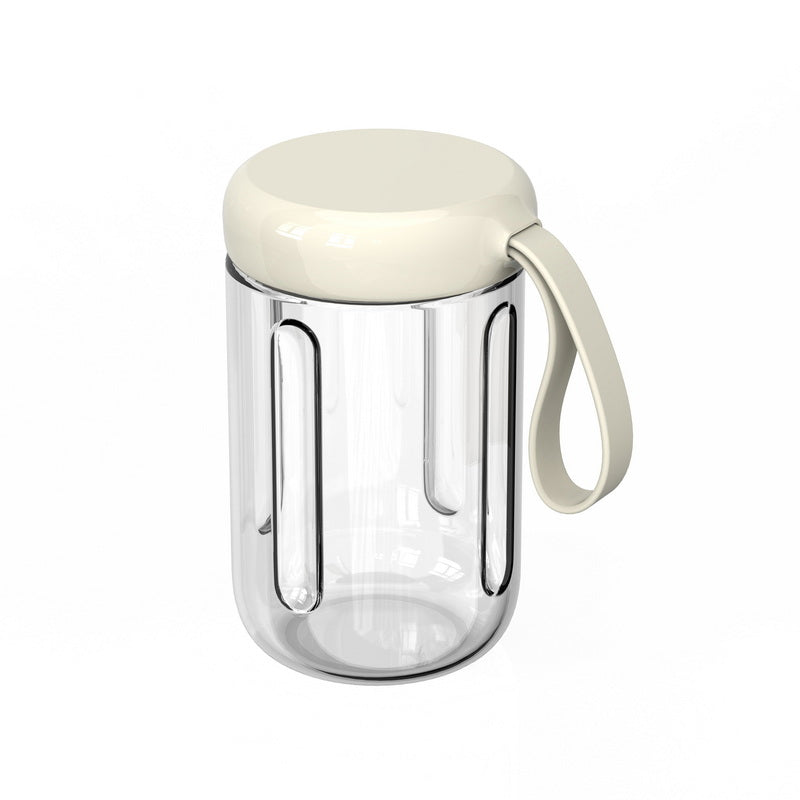 OTE 400ML Blender Mug, spremljajoč pokal z visoko borosilikate steklene tumbler pokale