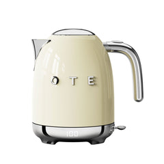 OTE Retro Style 3 Cup Electric Kettle with Double Wall Anti Slip Base.Retro Style Electric Water Kettle with Automatic Shutoff, Removable Base